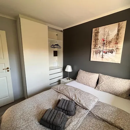 Vestre Haugen House Sentralt Gratis Privat Parkering 3*