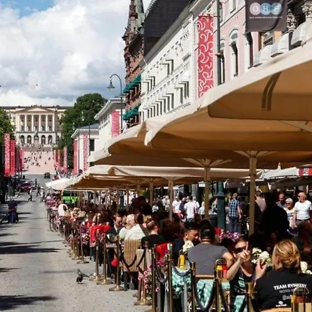 Vestre Haugen House Sentralt Gratis Privat Parkering 오슬로