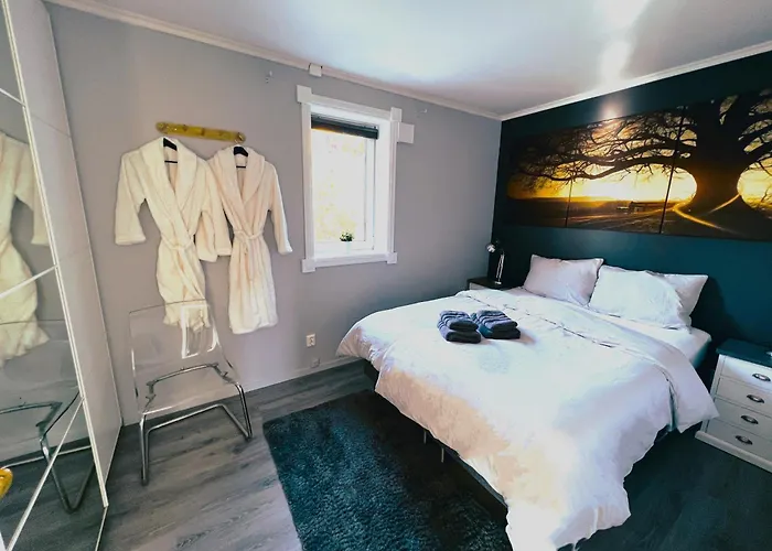 Vestre Haugen House Sentralt Gratis Privat Parkering Осло