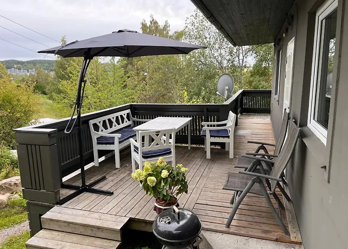 Vestre Haugen House Sentralt Gratis Privat Parkering 오슬로